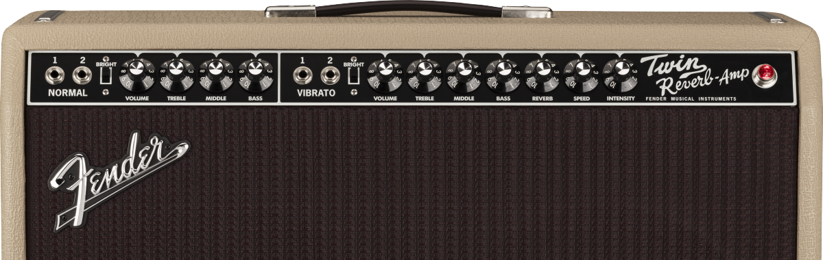 Fender Tone Master Twin Reverb Amplifier, Blonde, 120V