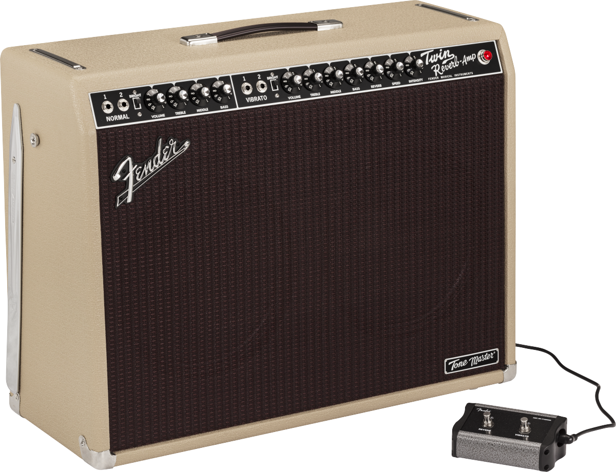 Fender Tone Master Twin Reverb Amplifier, Blonde, 120V