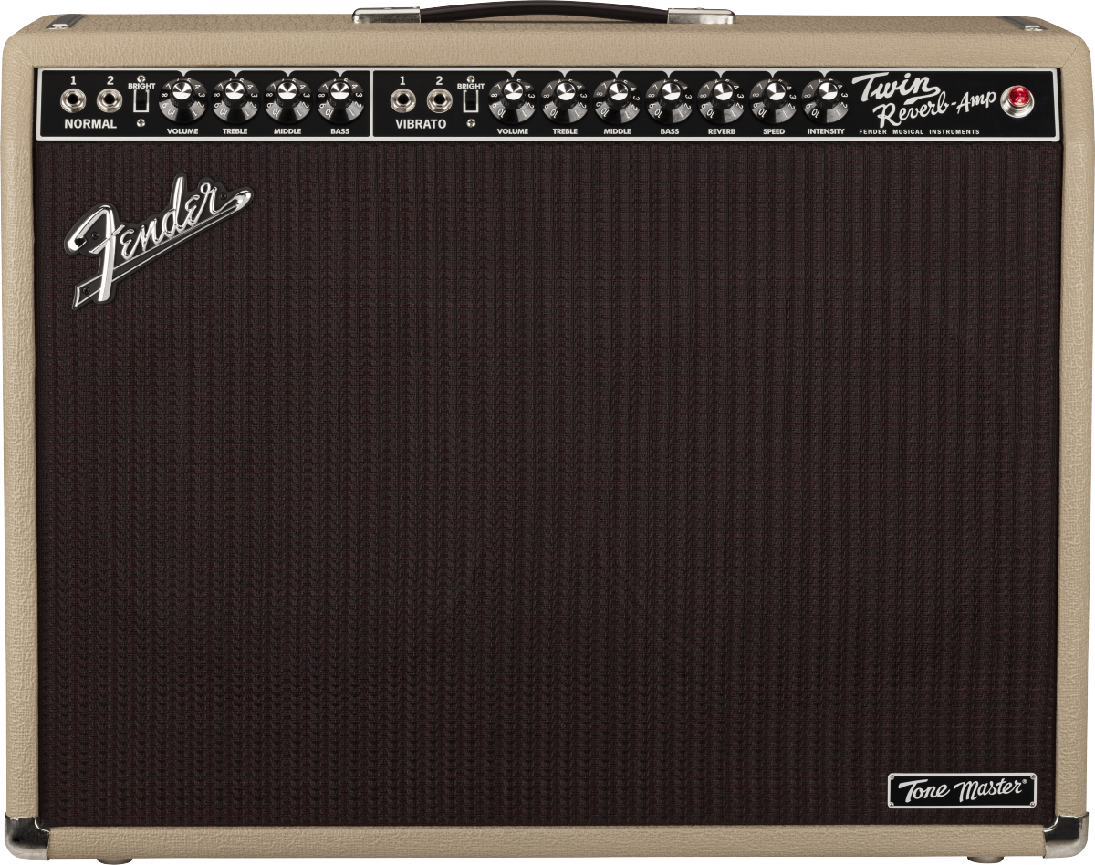 Fender Tone Master Twin Reverb Amplifier, Blonde, 120V