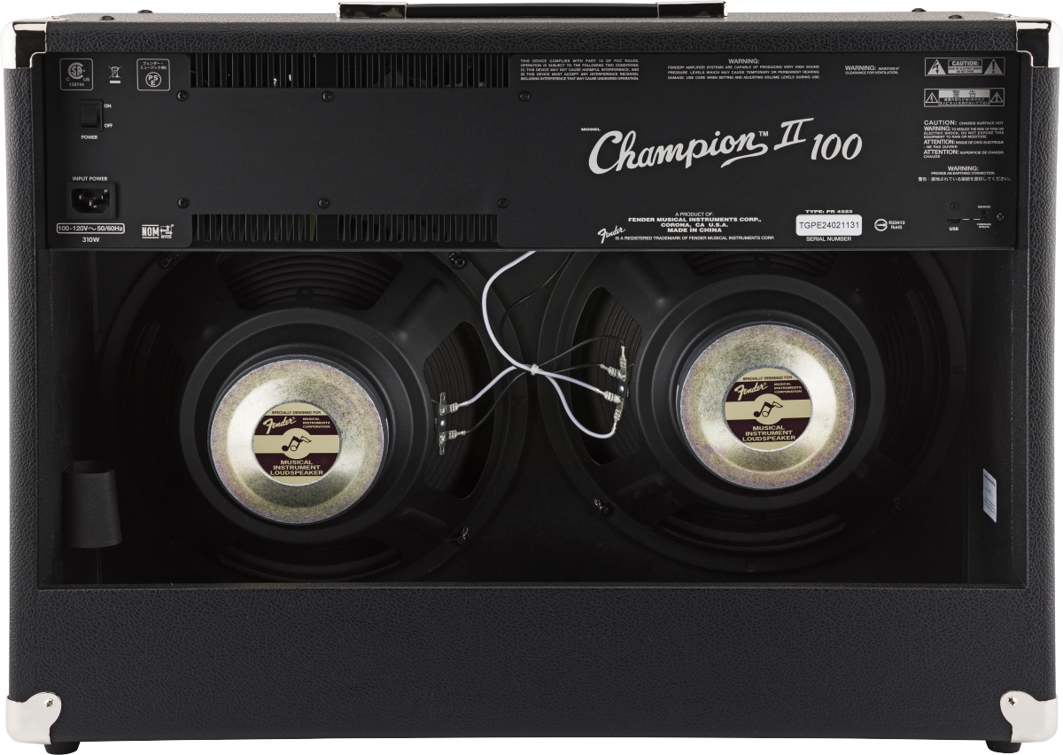 Fender Champion II 100 Amplifier, 120V