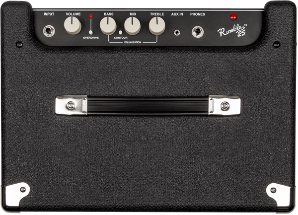 Fender Rumble 25 (V3), 120V, Black/Silver