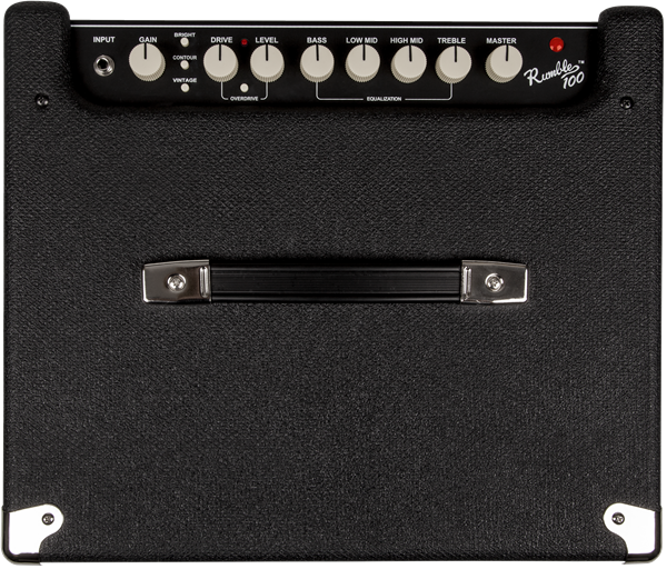Fender Rumble 100 (V3), 120V, Black/Silver