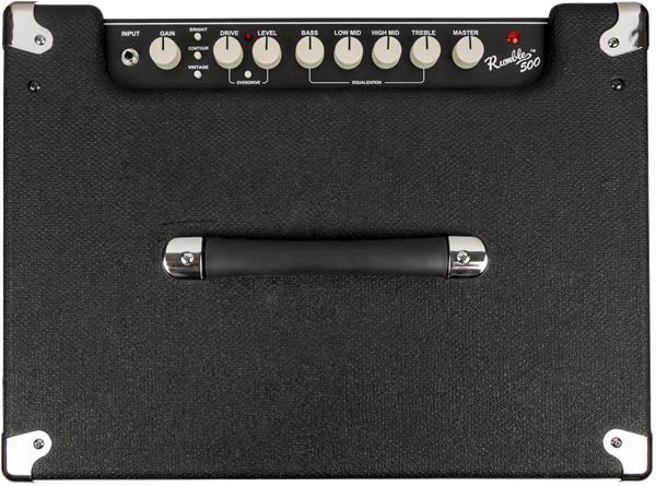 Fender Rumble 500 (V3), 120V, Black/Silver