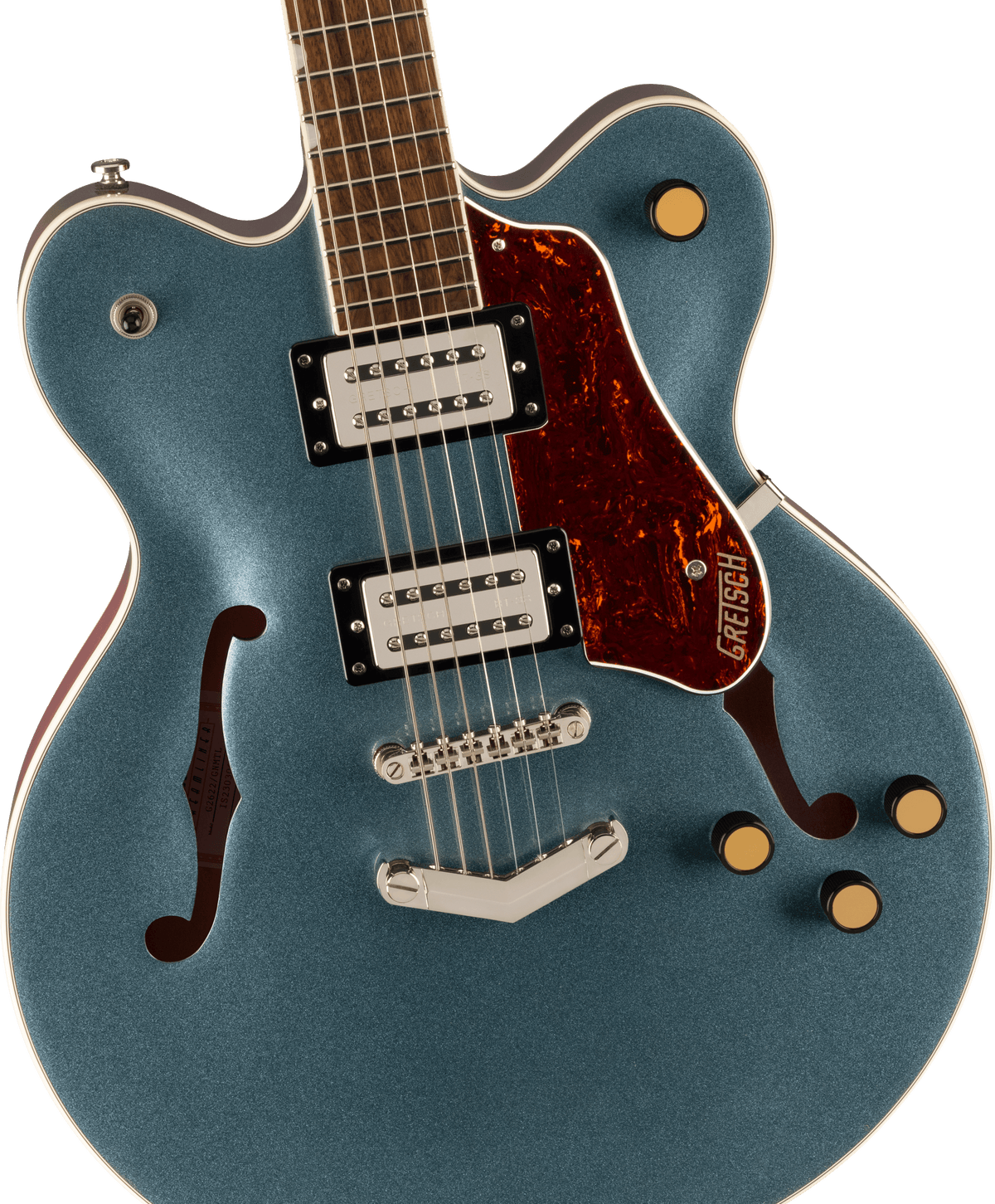 Gretsch G2622 Streamliner Center Block Double-Cut w/ V-Stoptail, Laurel Fingerboard, Broad'Tron BT-3S Pickups, Gunmetal