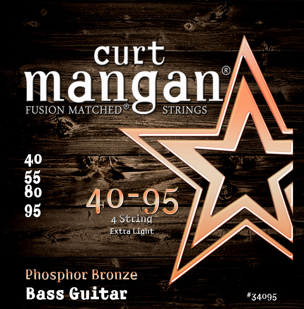 Curt Mangan Acoustic Bass Strings, 40-95