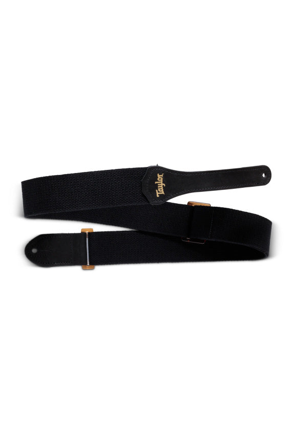 Taylor 2" Cotton Guitar Strap for GS Mini w/ Amber Buckle