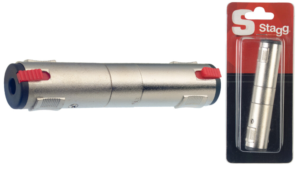 Stagg 1/4" TRS Female to 1/4" TRS Female Adapter