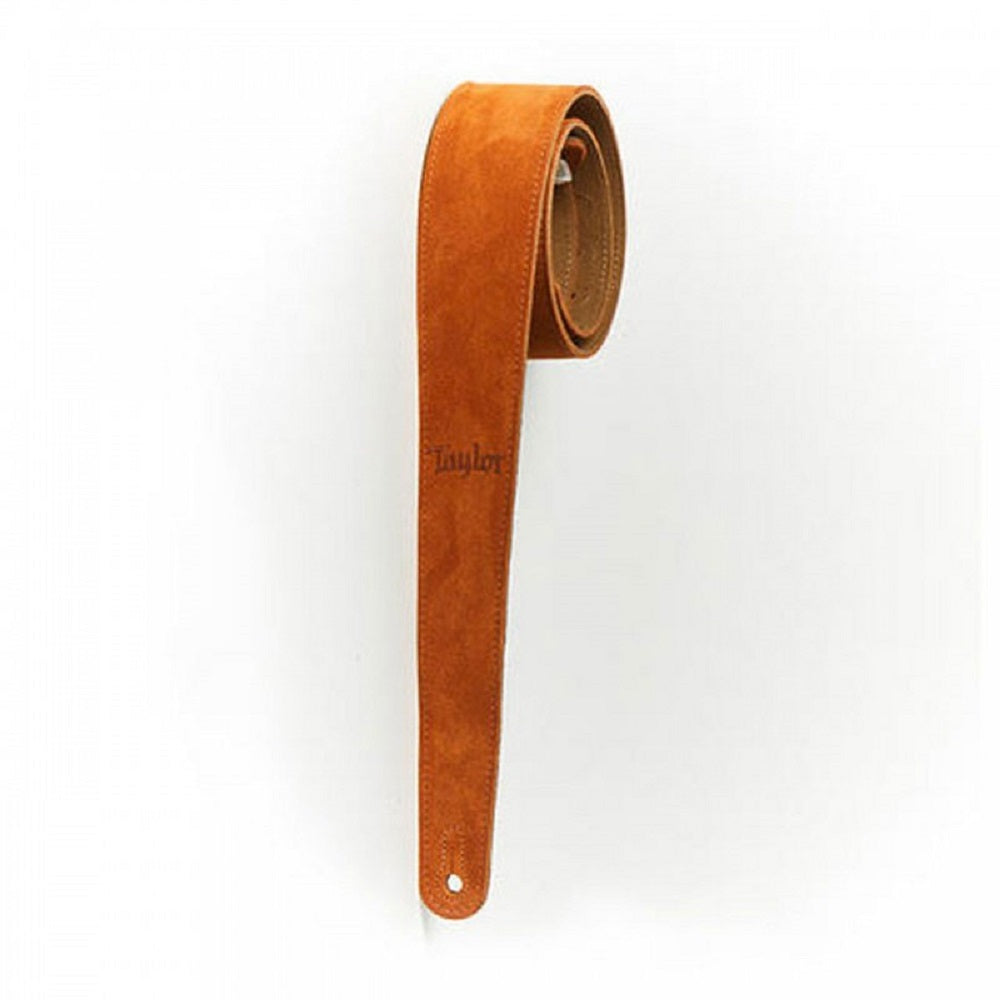 Taylor 2.5" Embroidered Suede Guitar Strap