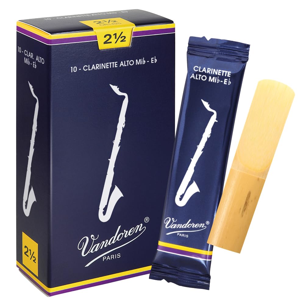 Vandoren Alto Clarinet Traditional Reeds (Box of 10)