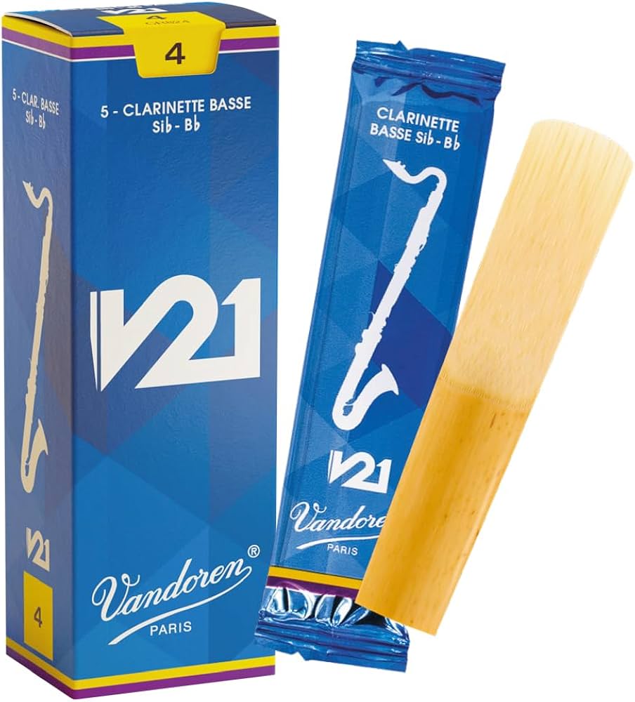 Vandoren Bass Clarinet V21 Reeds (Box of 5)