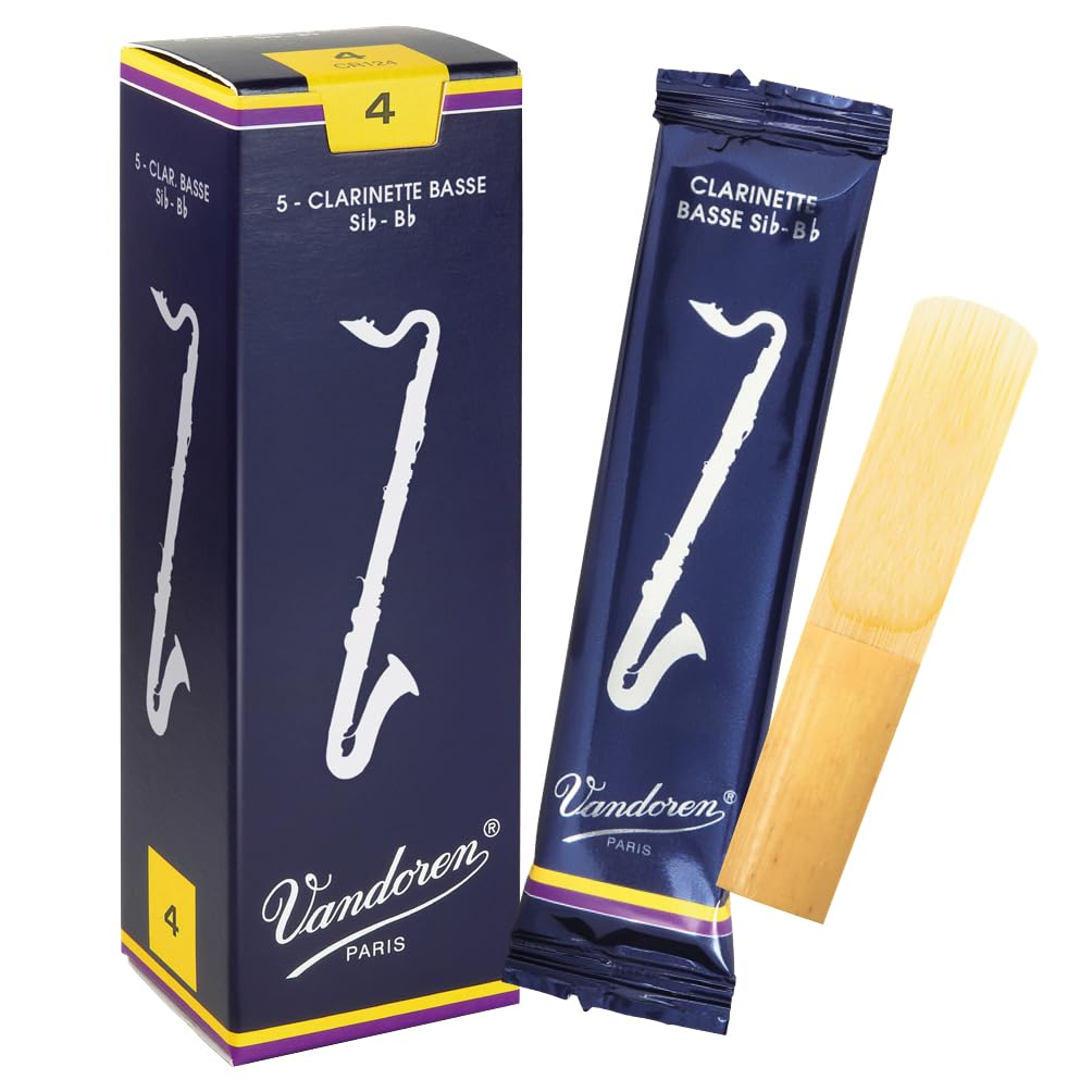 Vandoren Bass Clarinet Traditional Reeds (Box of 5)