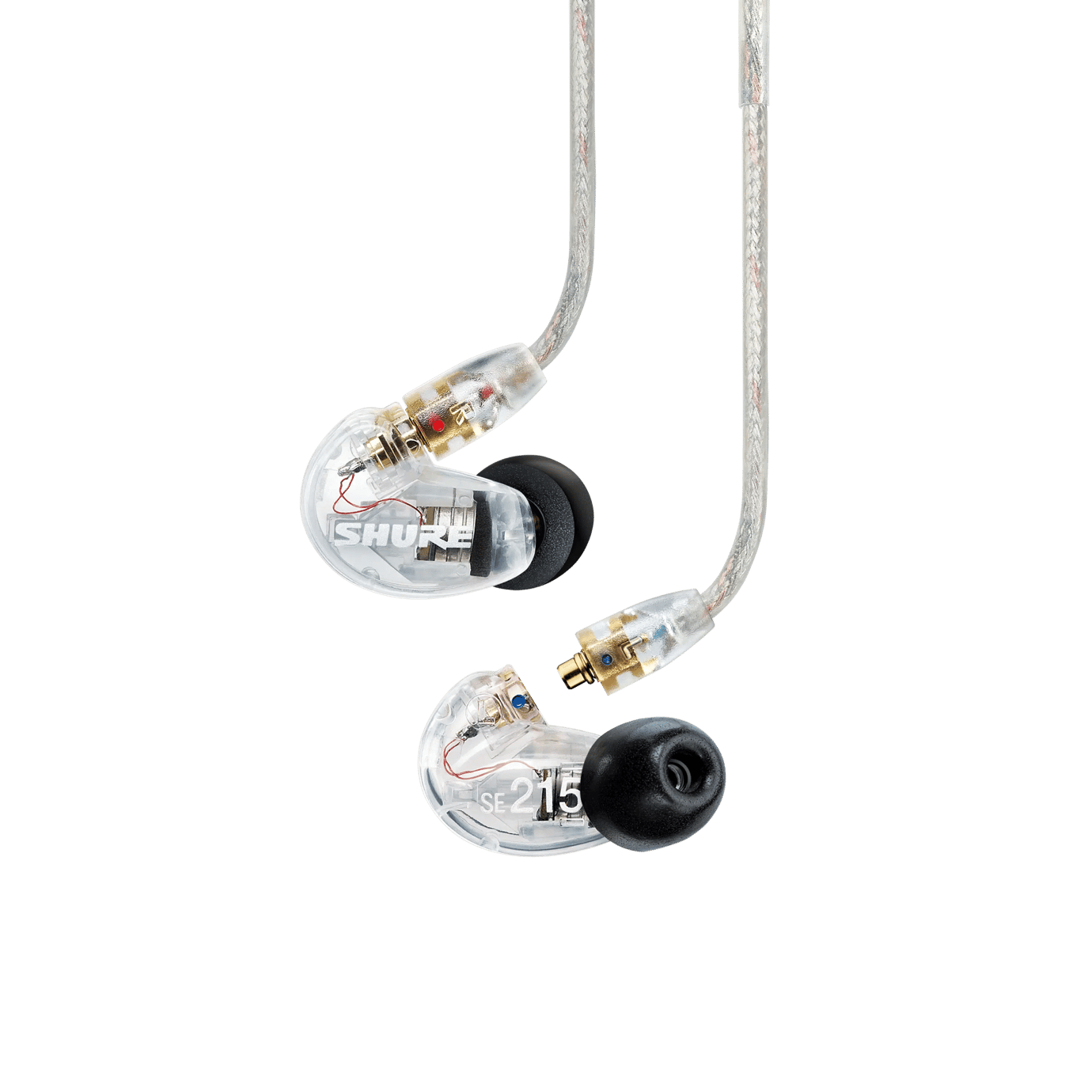 Shure SE215 Sound Isolating Earphones - Clear