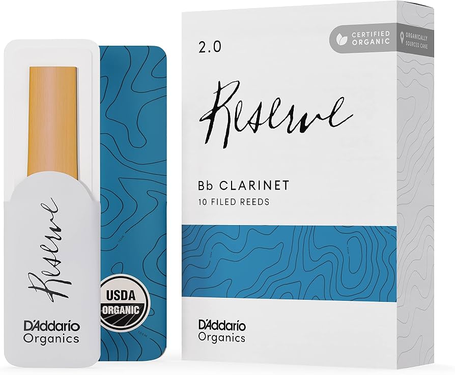 D'Addario Organic Reserve Bb Clarinet Reeds
