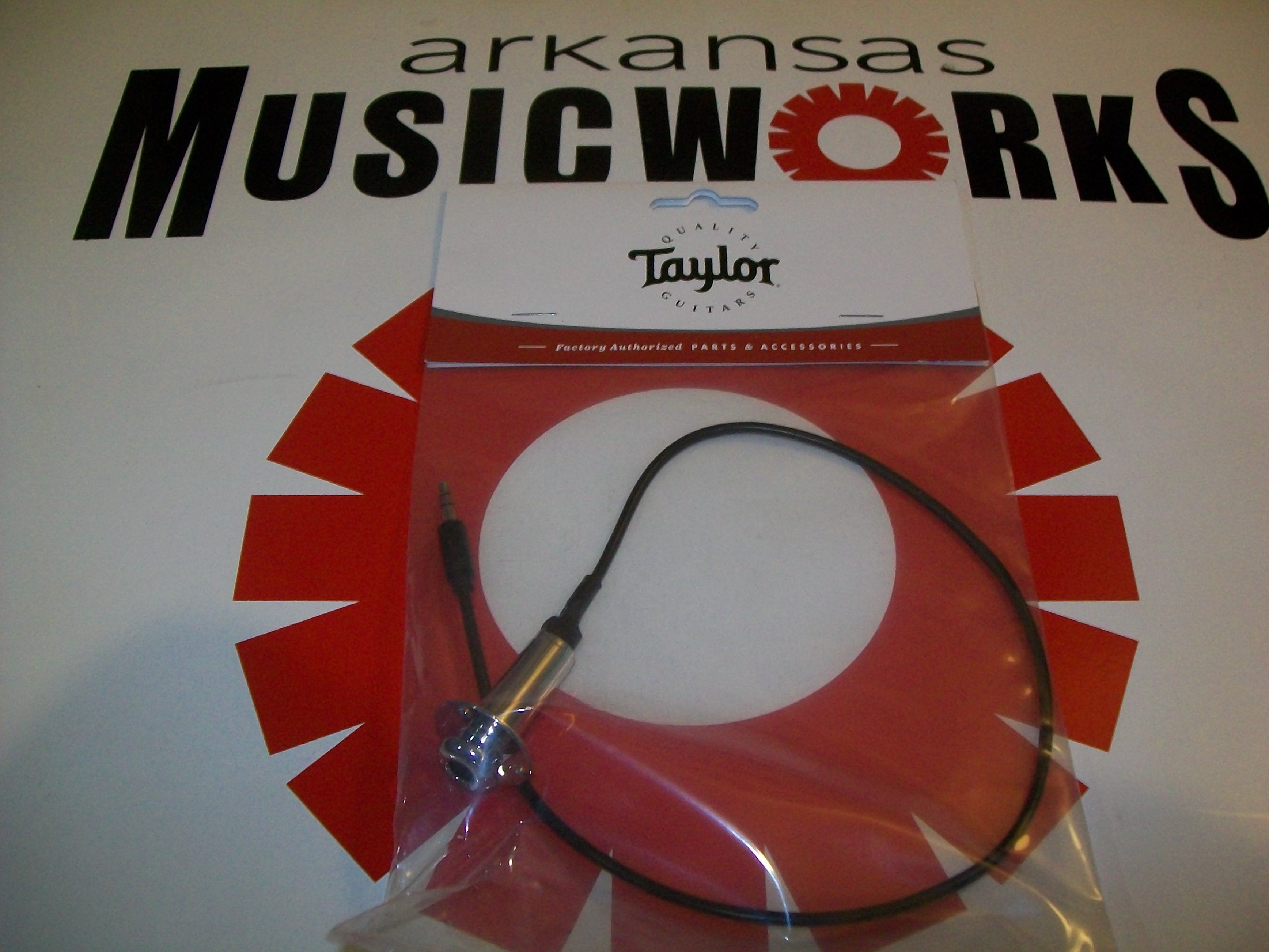 Taylor ES-BT 18" Preamp/Tuner Cable Assembly w/ Endpin Jack for Baby Taylor