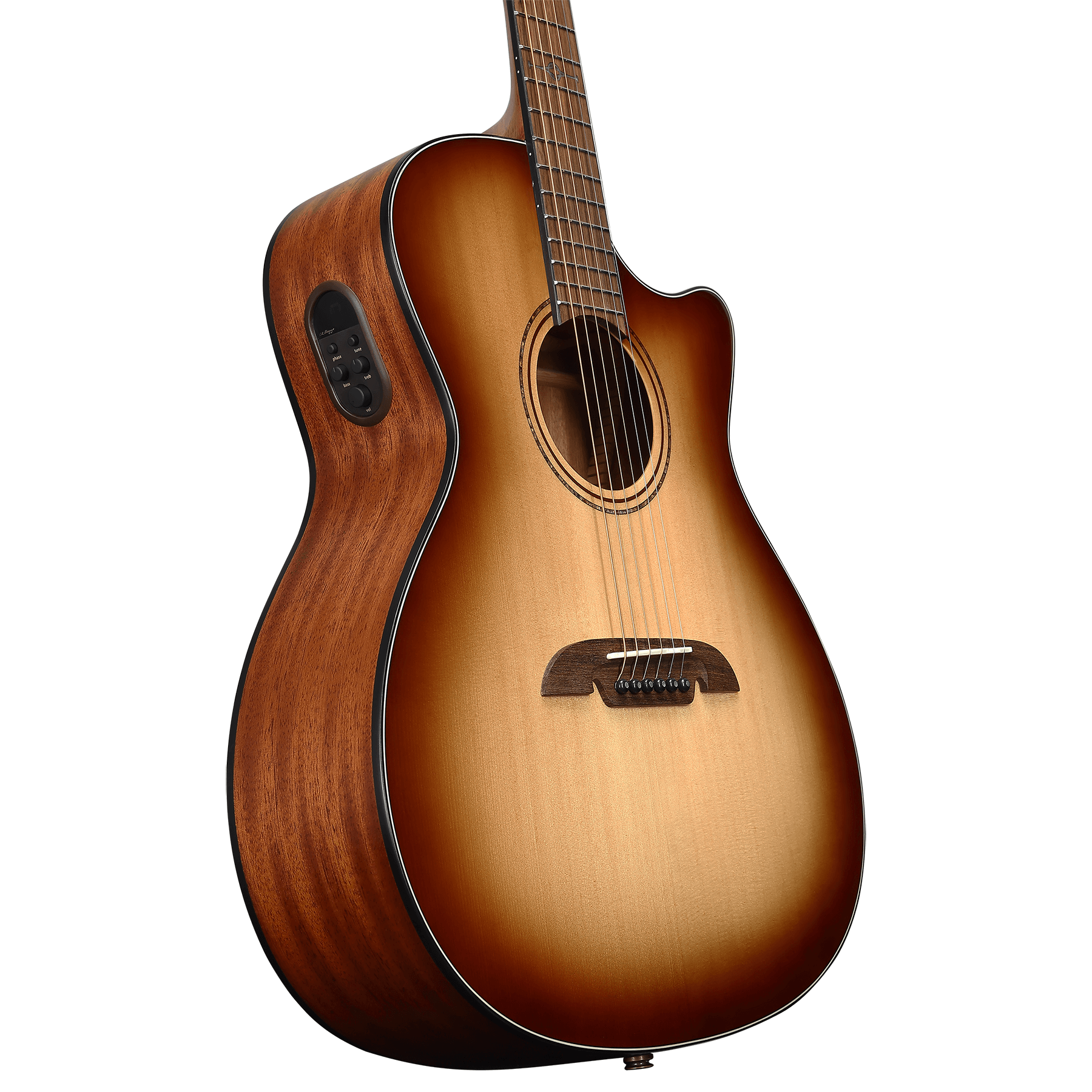 Alvarez AG60CE Artist Grand Auditorium Acoustic-Electric Guitar, w/ Cutaway, Shadowburst