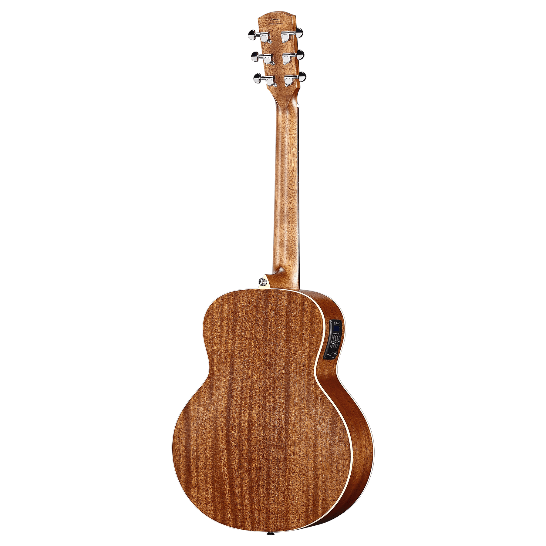 Alvarez ALJ2E Little Jumbo Travel Acoustic-Electric Guitar, w/ Cutaway & Gig Bag