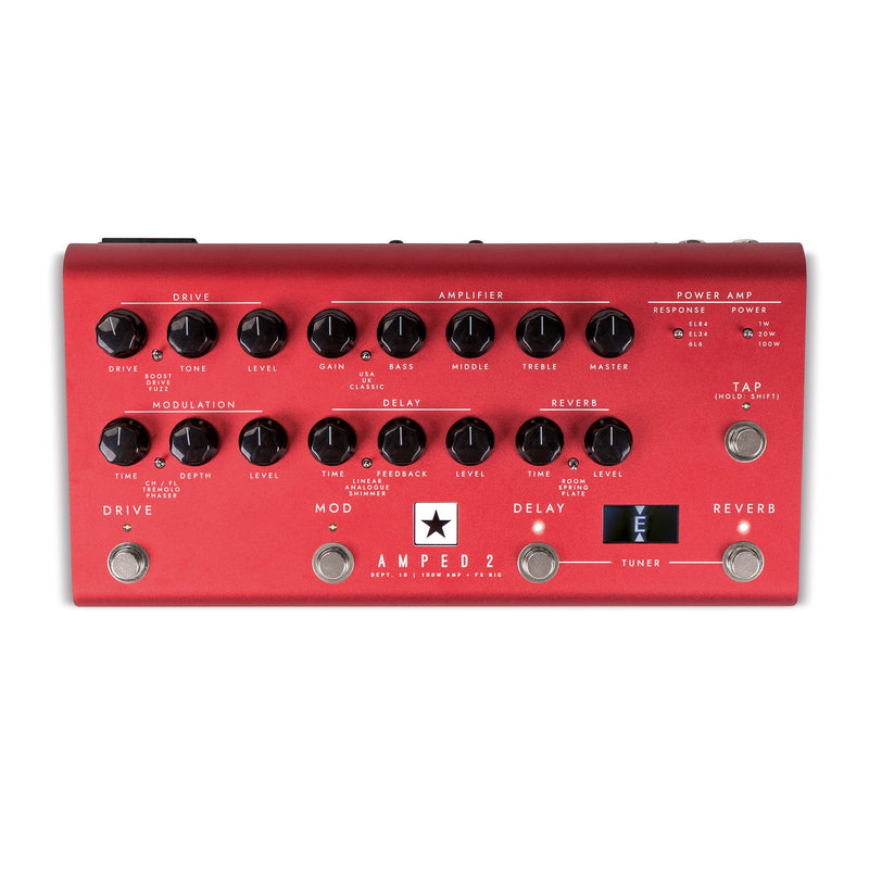 Blackstar Dept. 10 AMPED 2 100W Guitar Amp Pedal w/ Effects