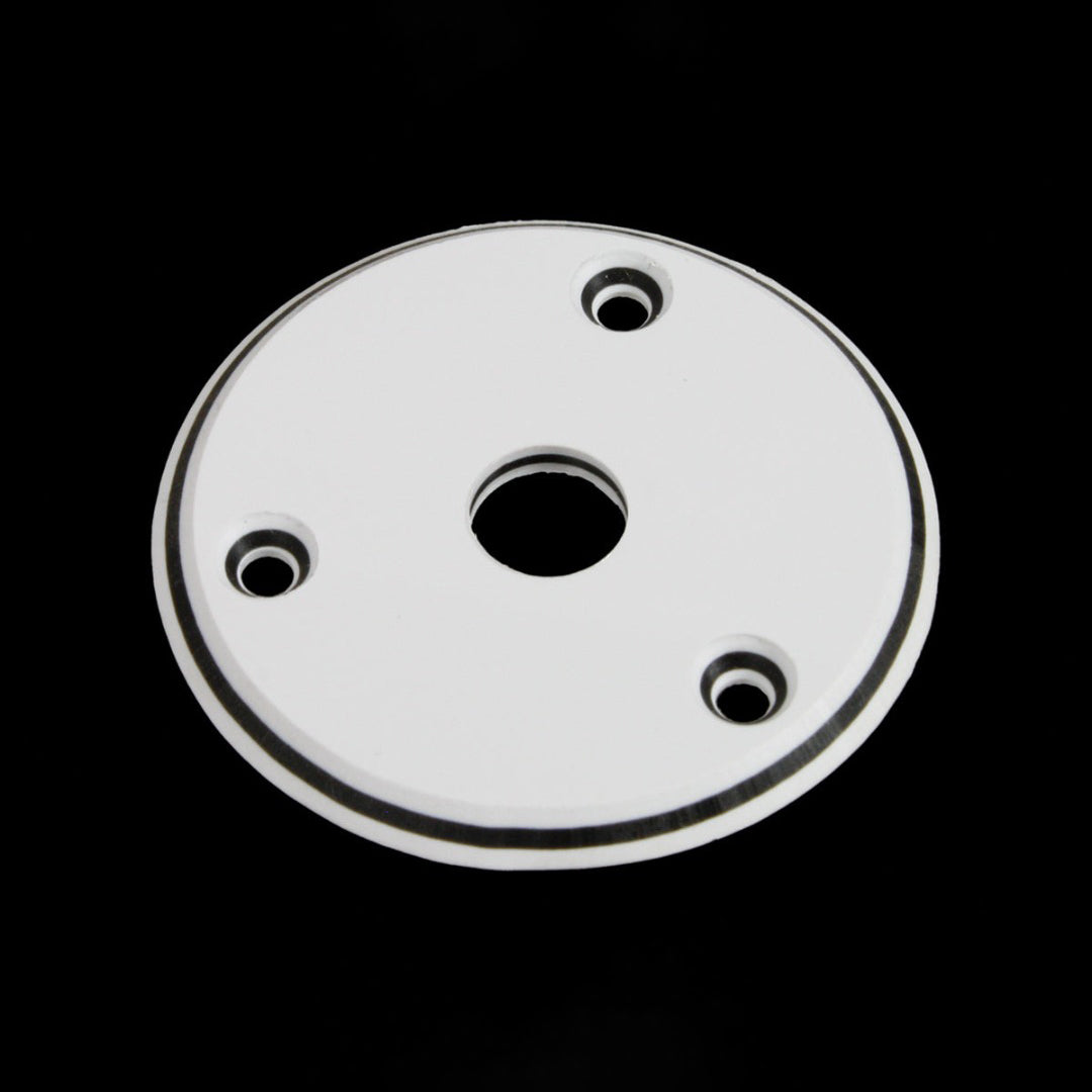 Jackplate for Gibson Flying V, White