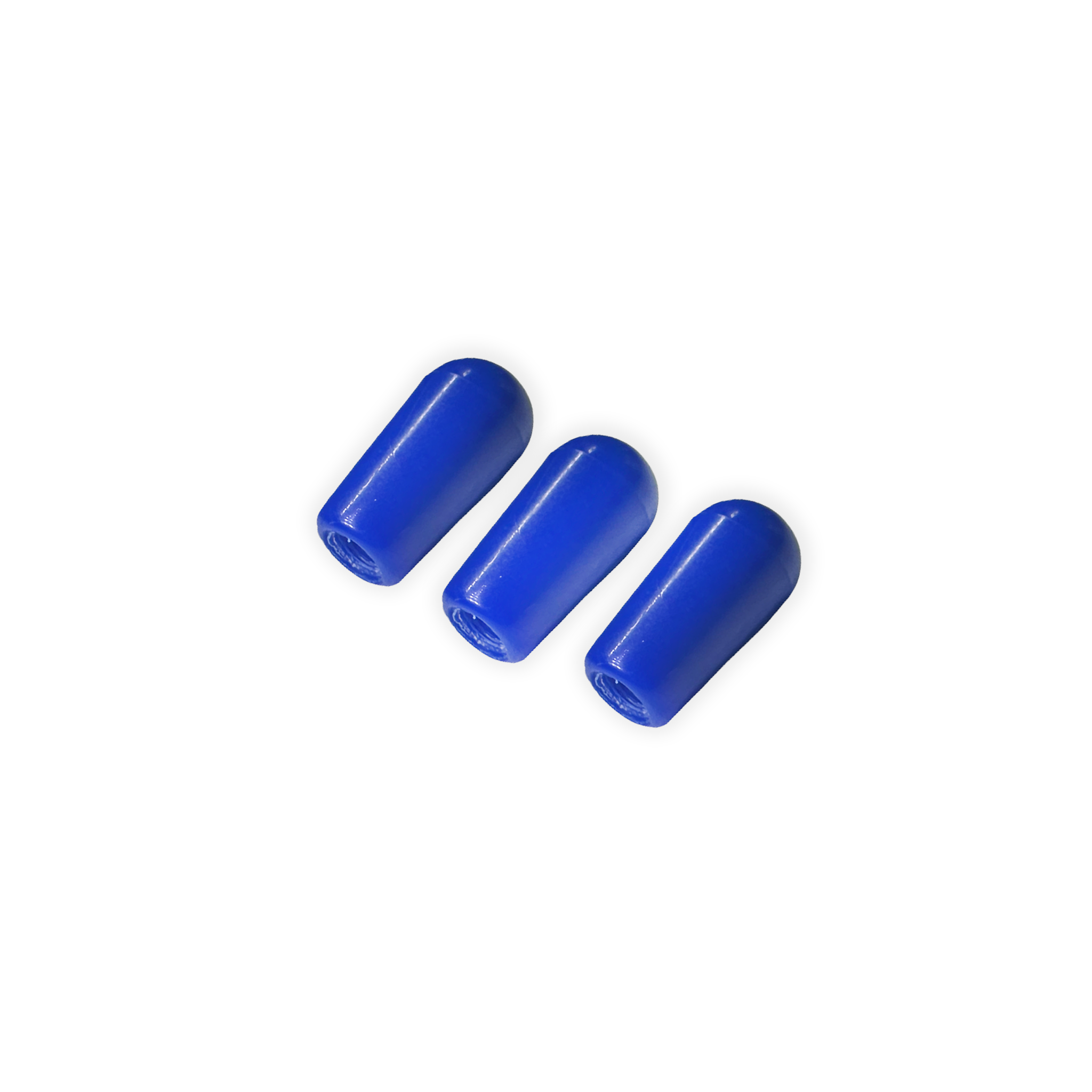 AxLabs 3-Way Toggle Switch Caps 3-Pack (3.5 mm, 4 mm, 8/32"), Blue