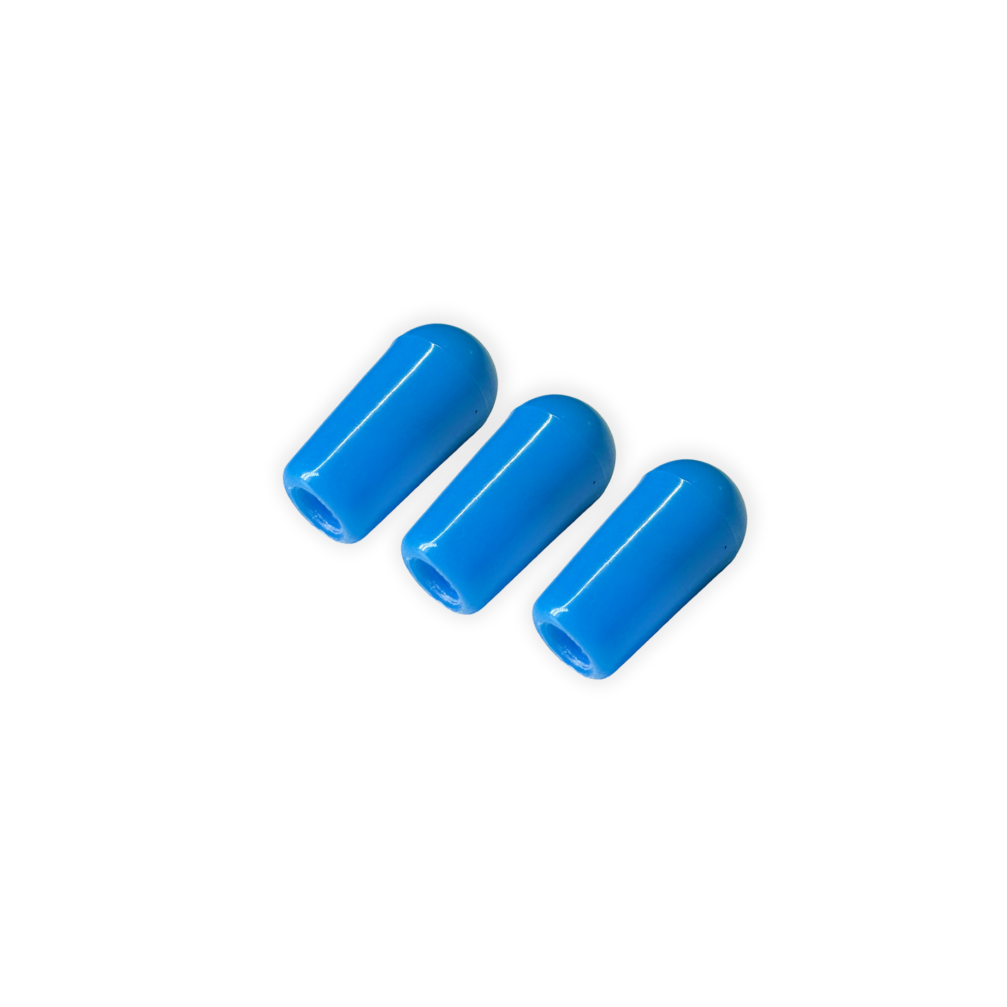 AxLabs 3-Way Toggle Switch Caps 3-Pack (3.5 mm, 4 mm, 8/32"), Light Blue