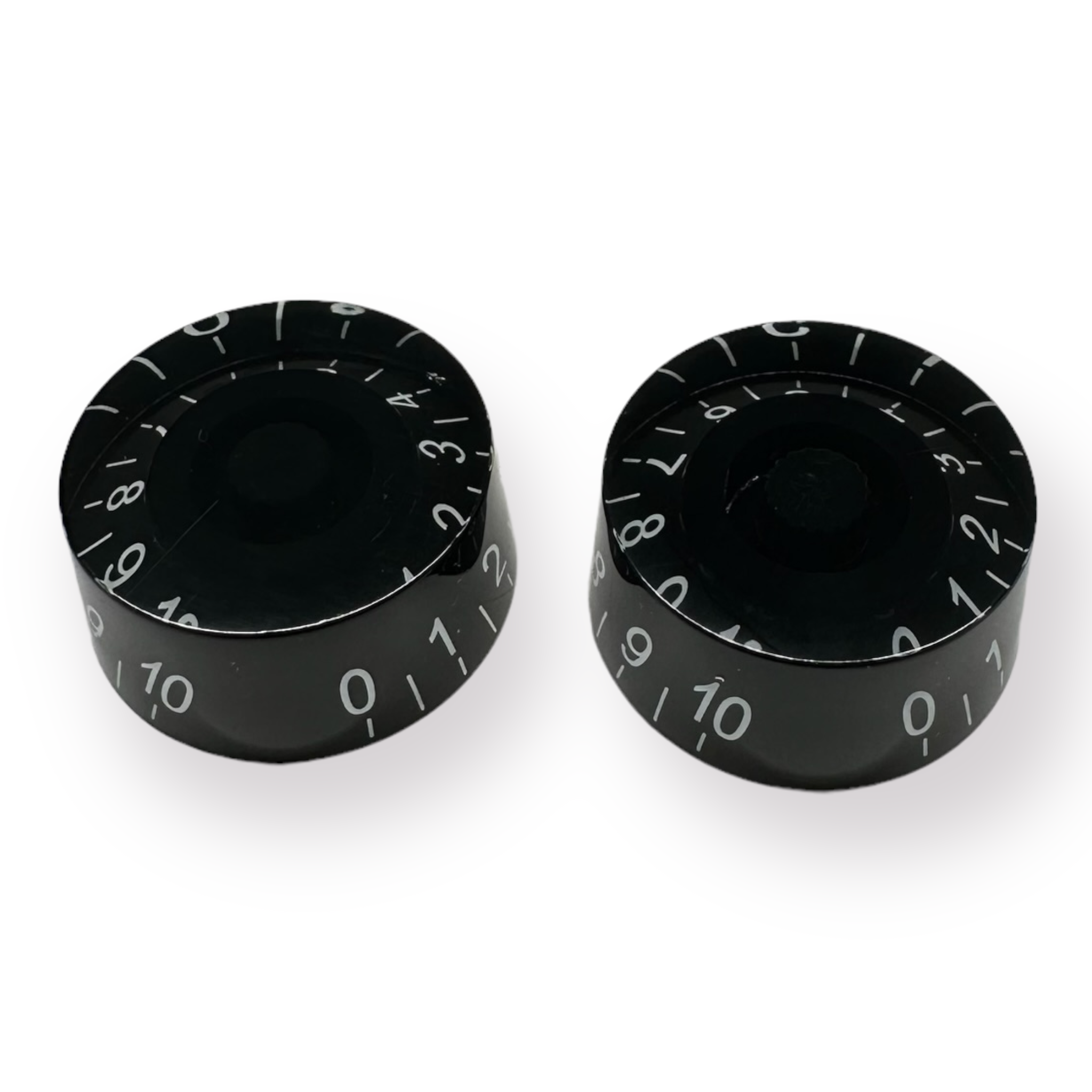 AxLabs Speed Knobs (2), Black w/ White Font