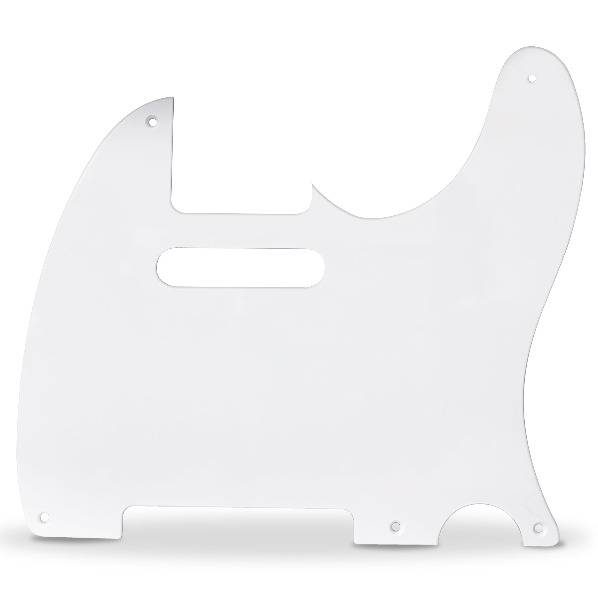 AxLabs '52 Tele-Style Pickguard, 1-Ply White