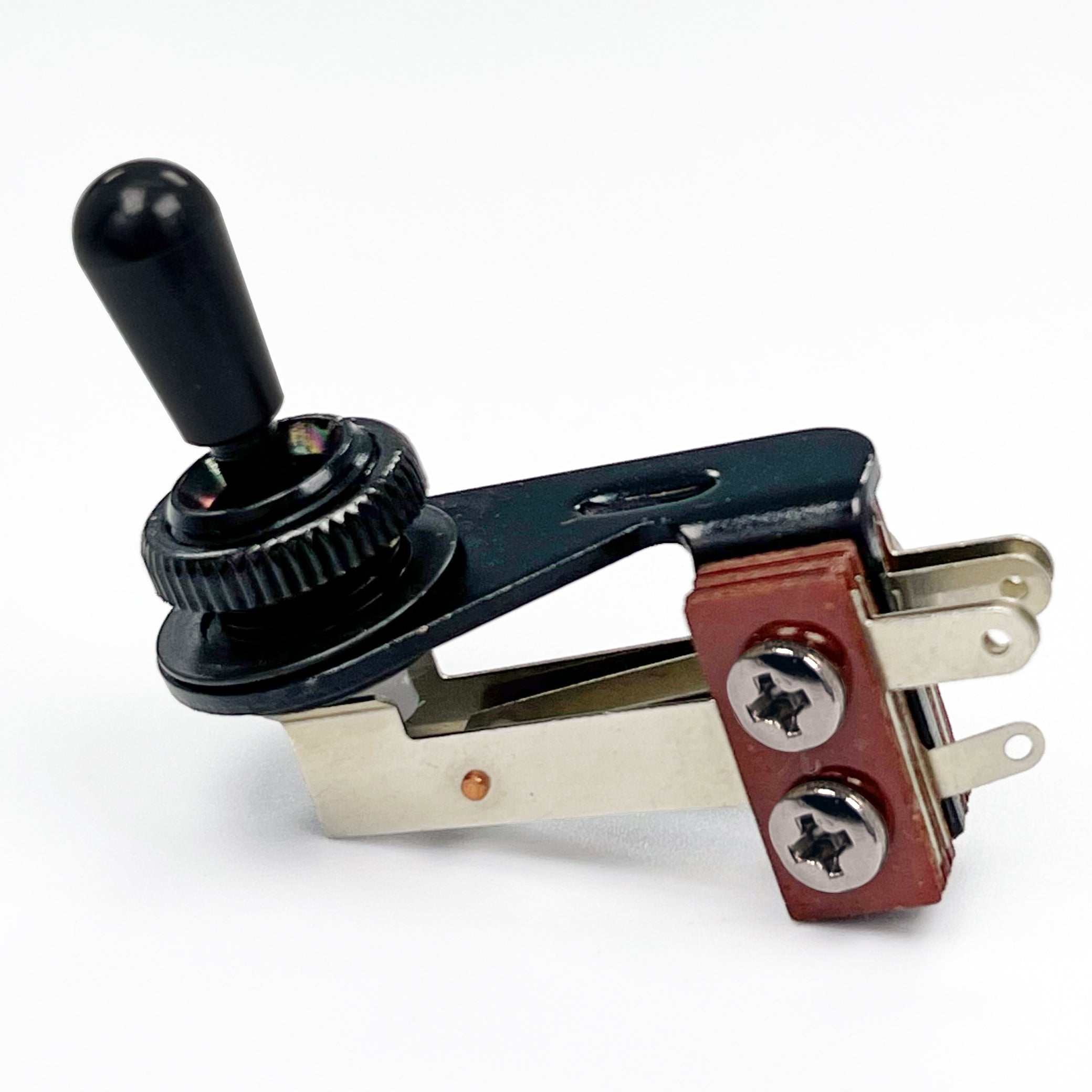 AxLabs 3-Way Right Angle 2-Pole, 4-Lug Toggle Switch, Black