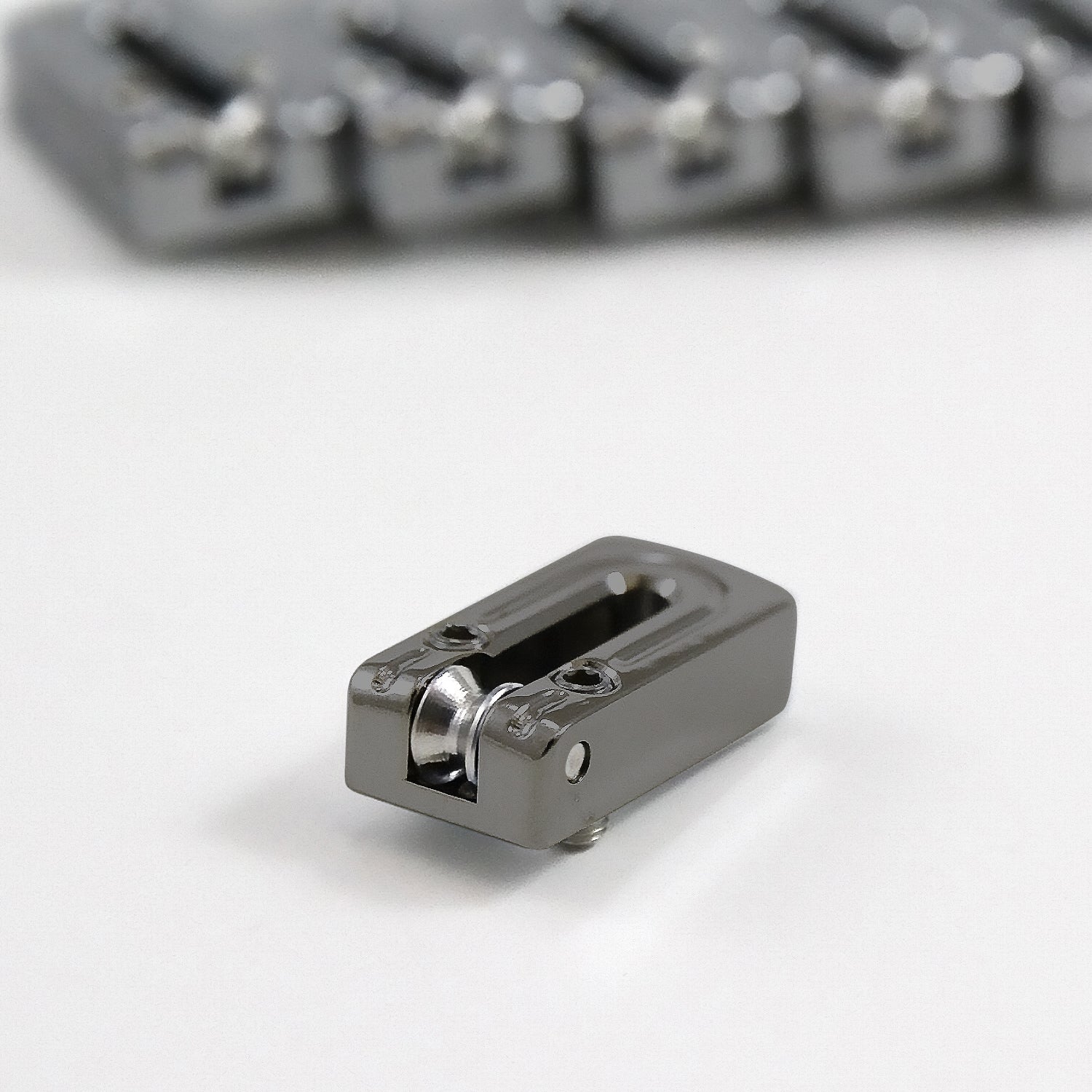 AxLabs String Surfer Roller Saddle Set - Narrow 2-1/16" Black Nickel