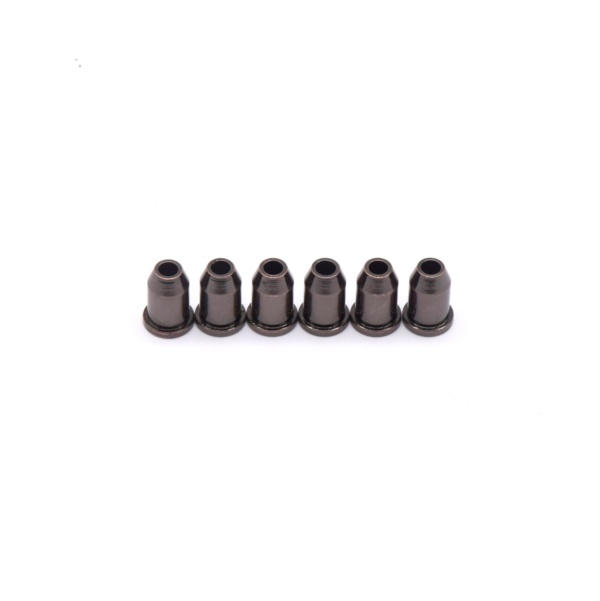 KD By AxLabs String-Through Bullet Ferrules (6), Antique Bronze