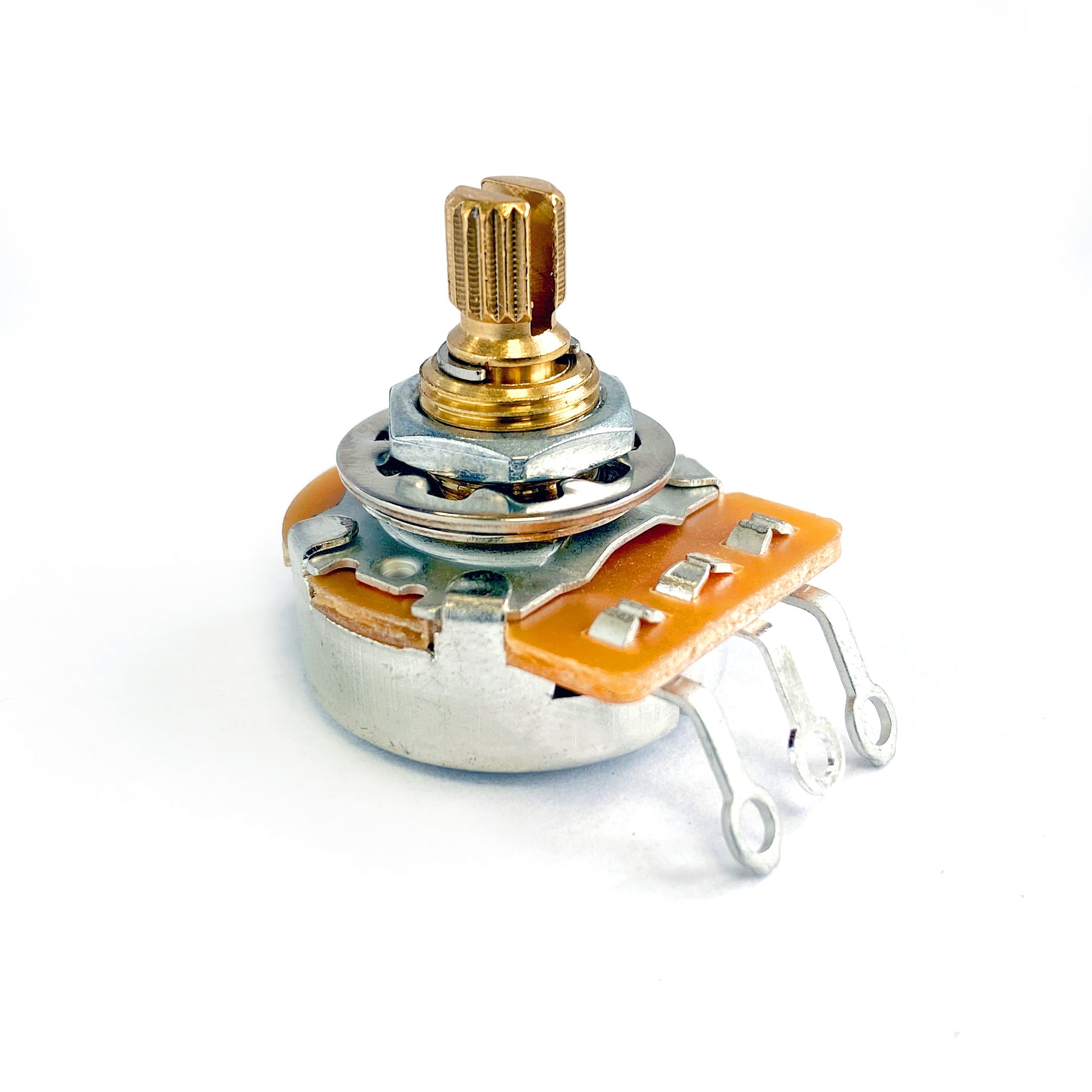 AxLabs 500K Audio Taper Pot, Short Split 3/8" Shaft