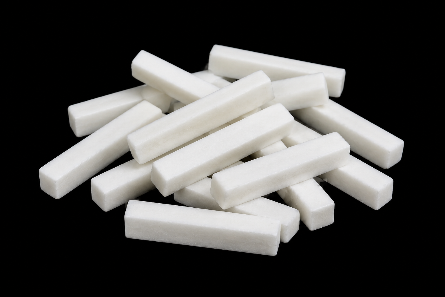 Unslotted Slant Cut Bone Nut Blank