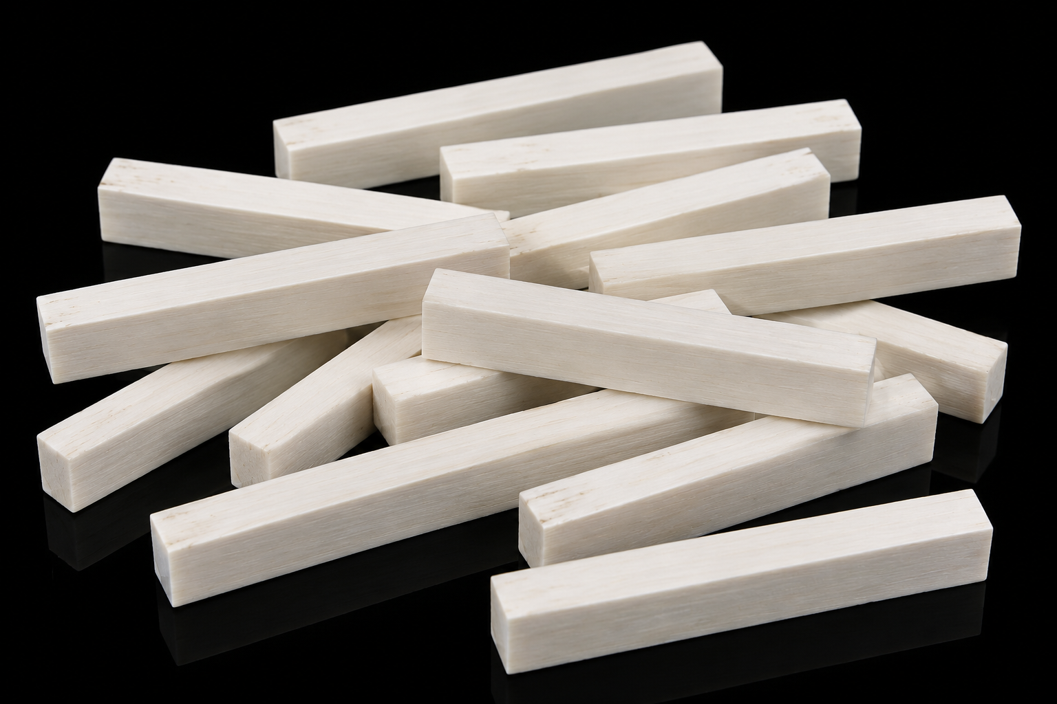 Bone Nut Blank, 2-1/8" x 15/32" x 1/4"