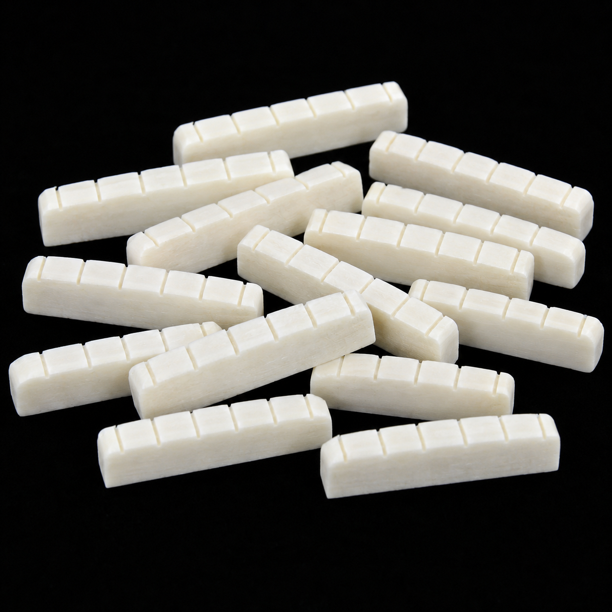 Slotted Bone Nut for Classical Guitar
