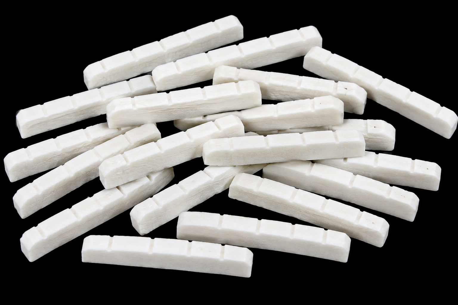Slotted Bone Nut for Jazz Bass