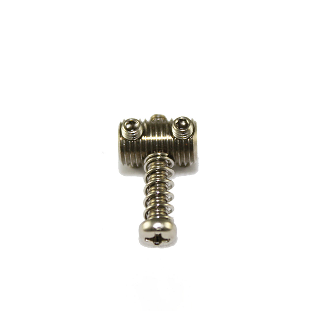 Saddles for Jaguar/Jazzmaster (6), Nickel