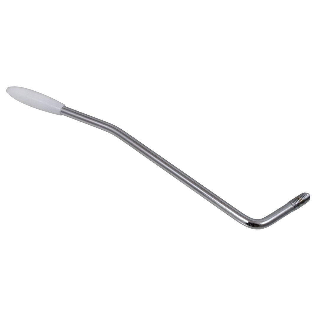 Metric Tremolo Arm W/ White Tip (6mm), Chrome