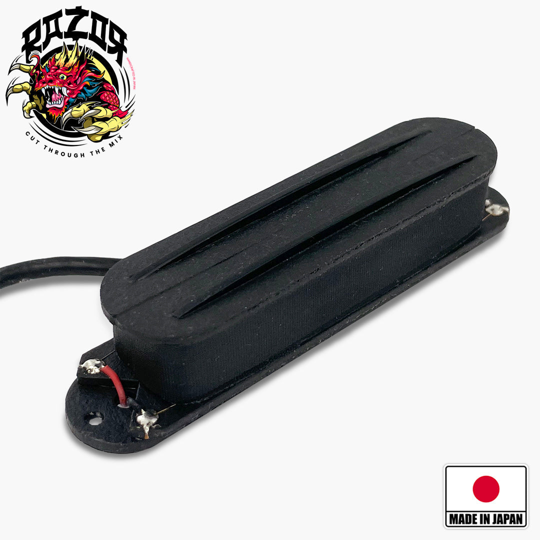Razor Burēdobakkā Blade Bucker Single-Space Humbucking Pickup for Strat, Uncovered