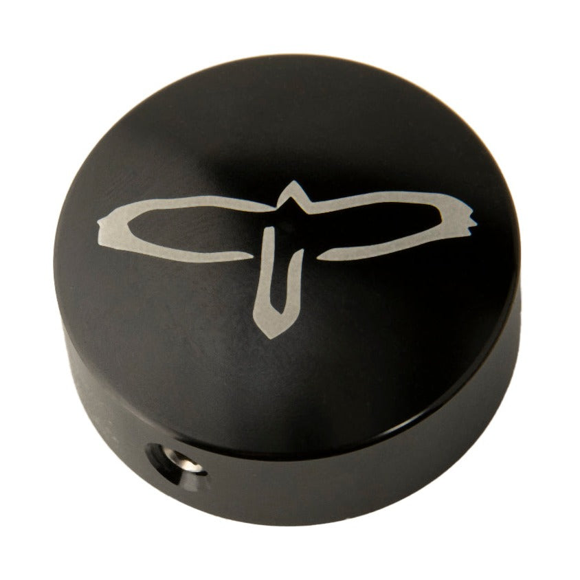 PRS Barefoot Button Pedal Topper, Bird Logo, Black