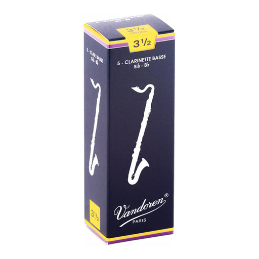 Vandoren Bass Clarinet Traditional Reeds (Box of 5)