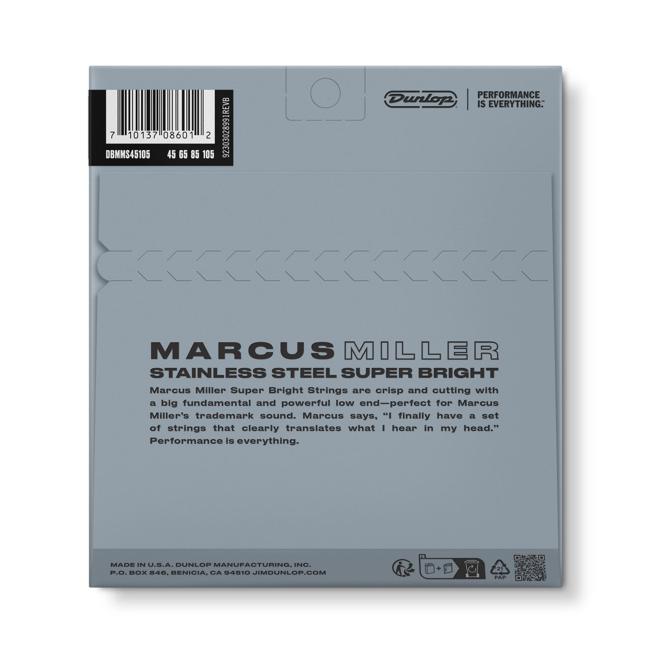 Dunlop Marcus Miller Super Bright Bass Strings