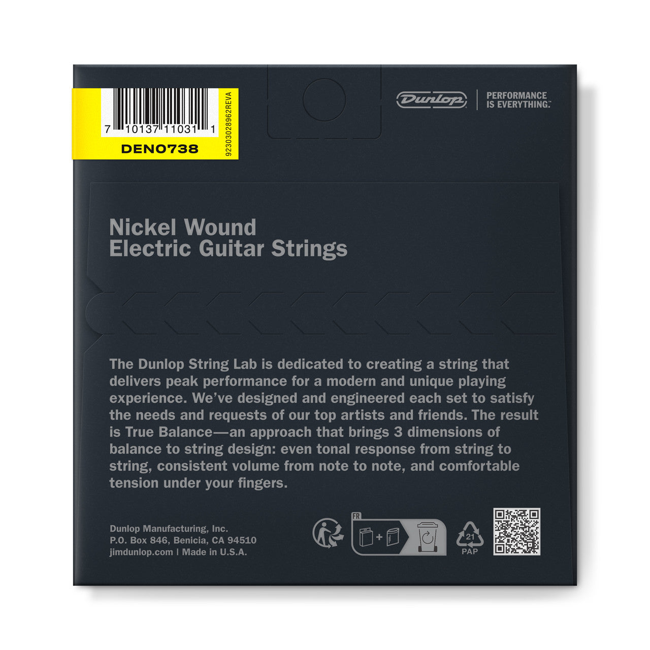 Dunlop Nickel Wound Electric Guitar Strings
