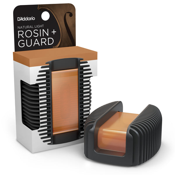 D'Addario Rosin Guard VR200 Bow Rosin, Black