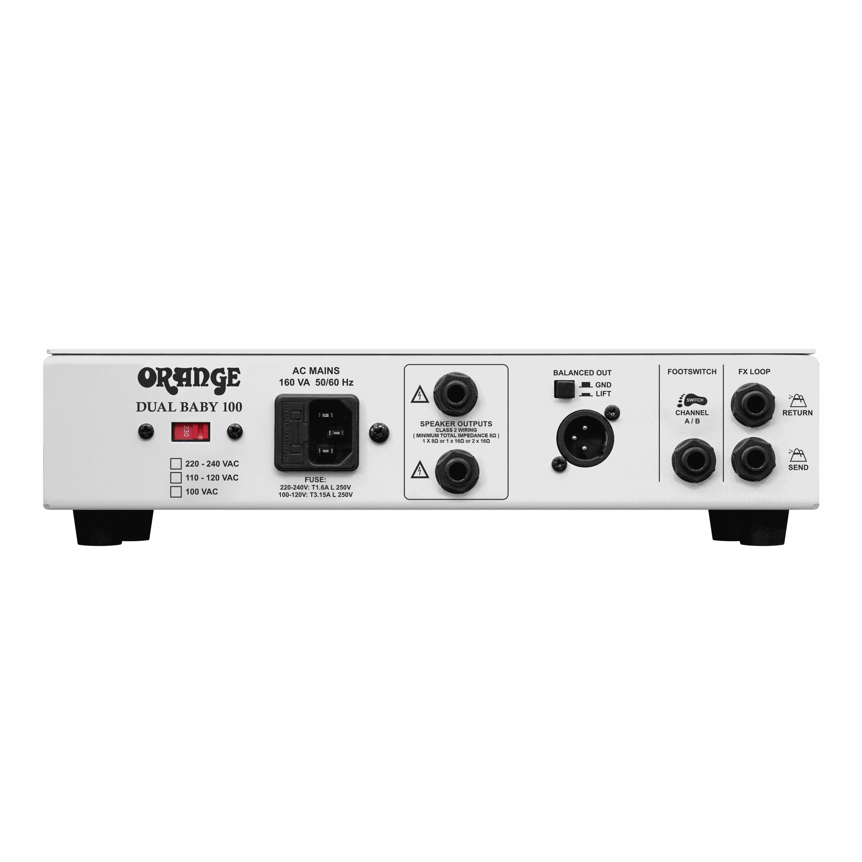 Orange Dual Baby 100W Amp Head