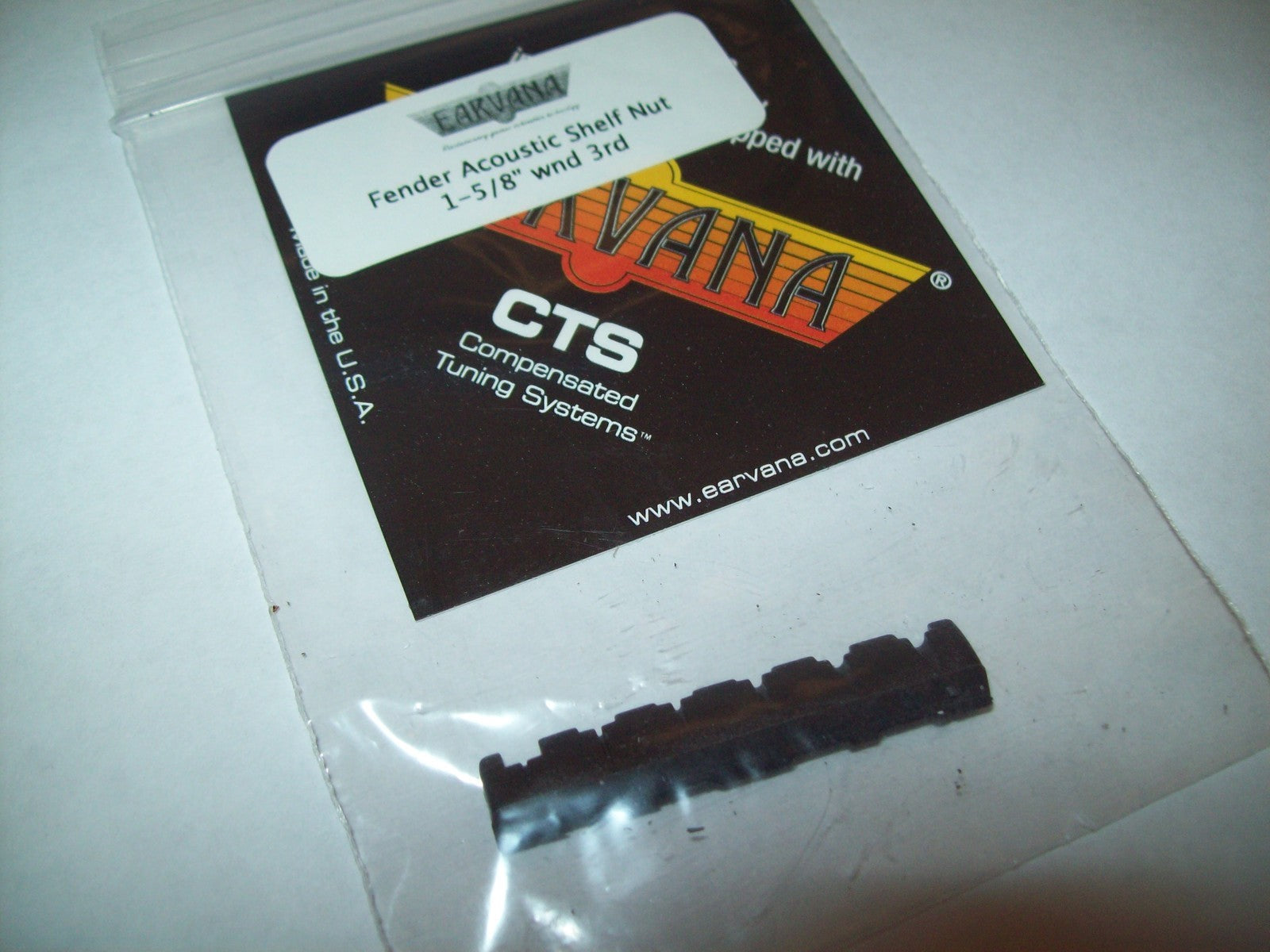 Earvana Nut for Fender Acoustic, Wound 3rd