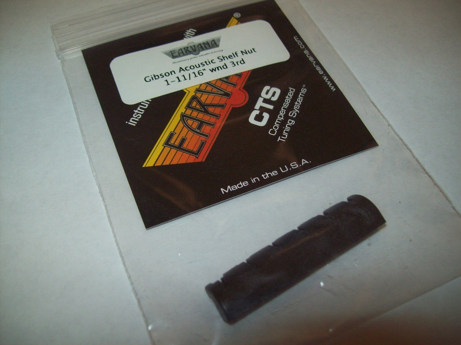 Earvana Nut for Gibson Acoustic, Wound 3rd