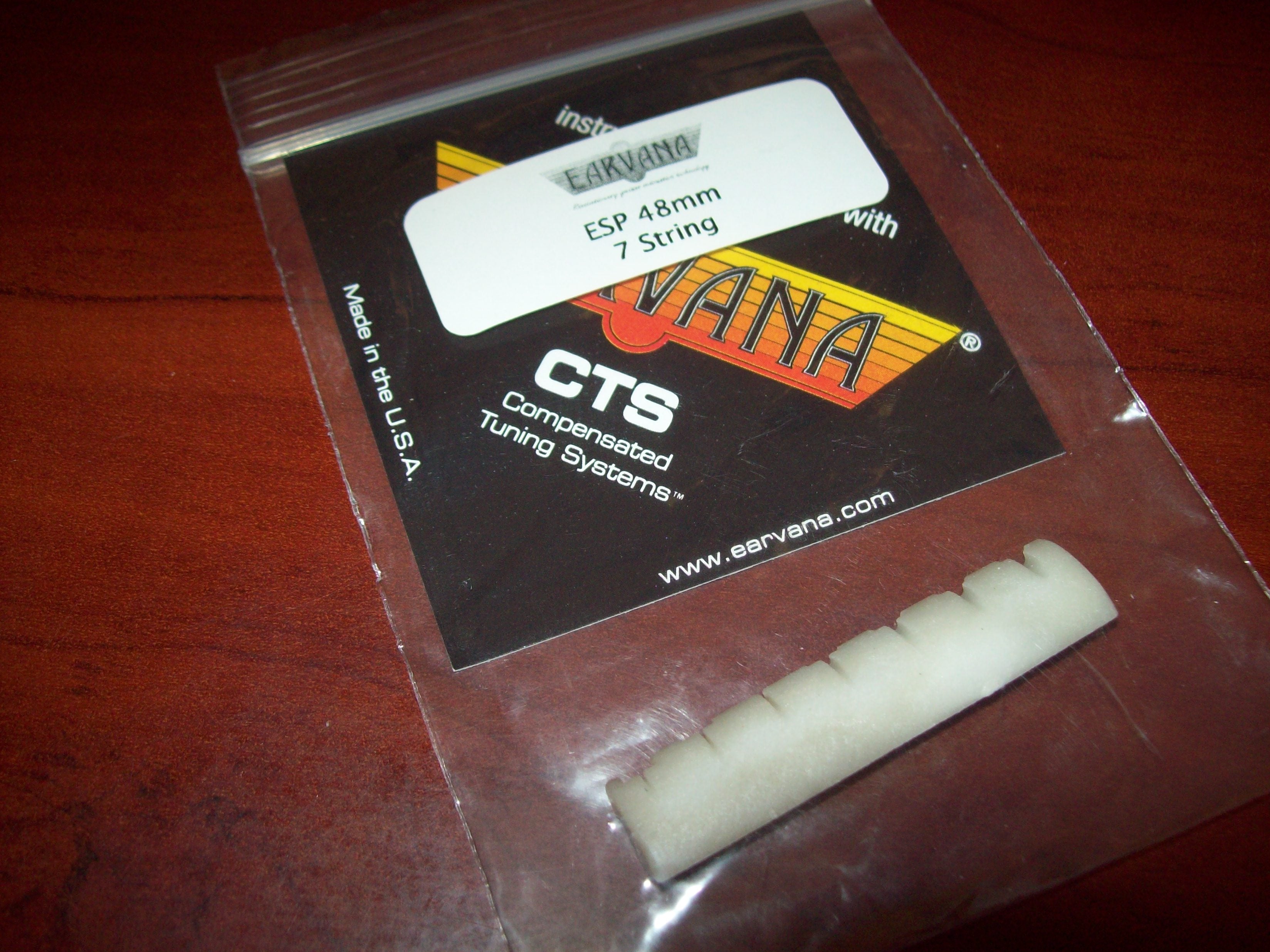 Earvana 48mm Nut for 7-String ESP