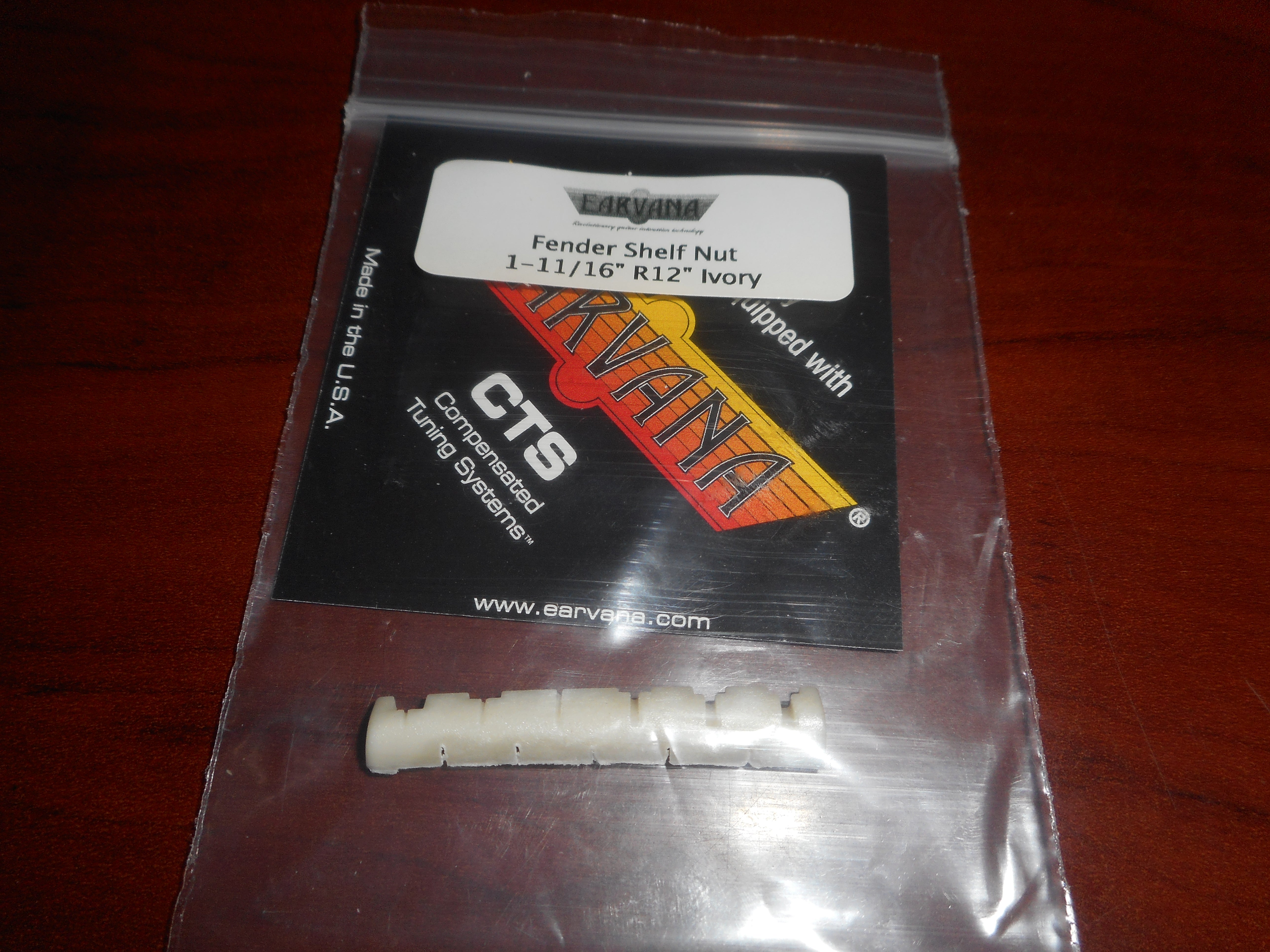 Earvana 1-1/16" Nut for Fender Electric