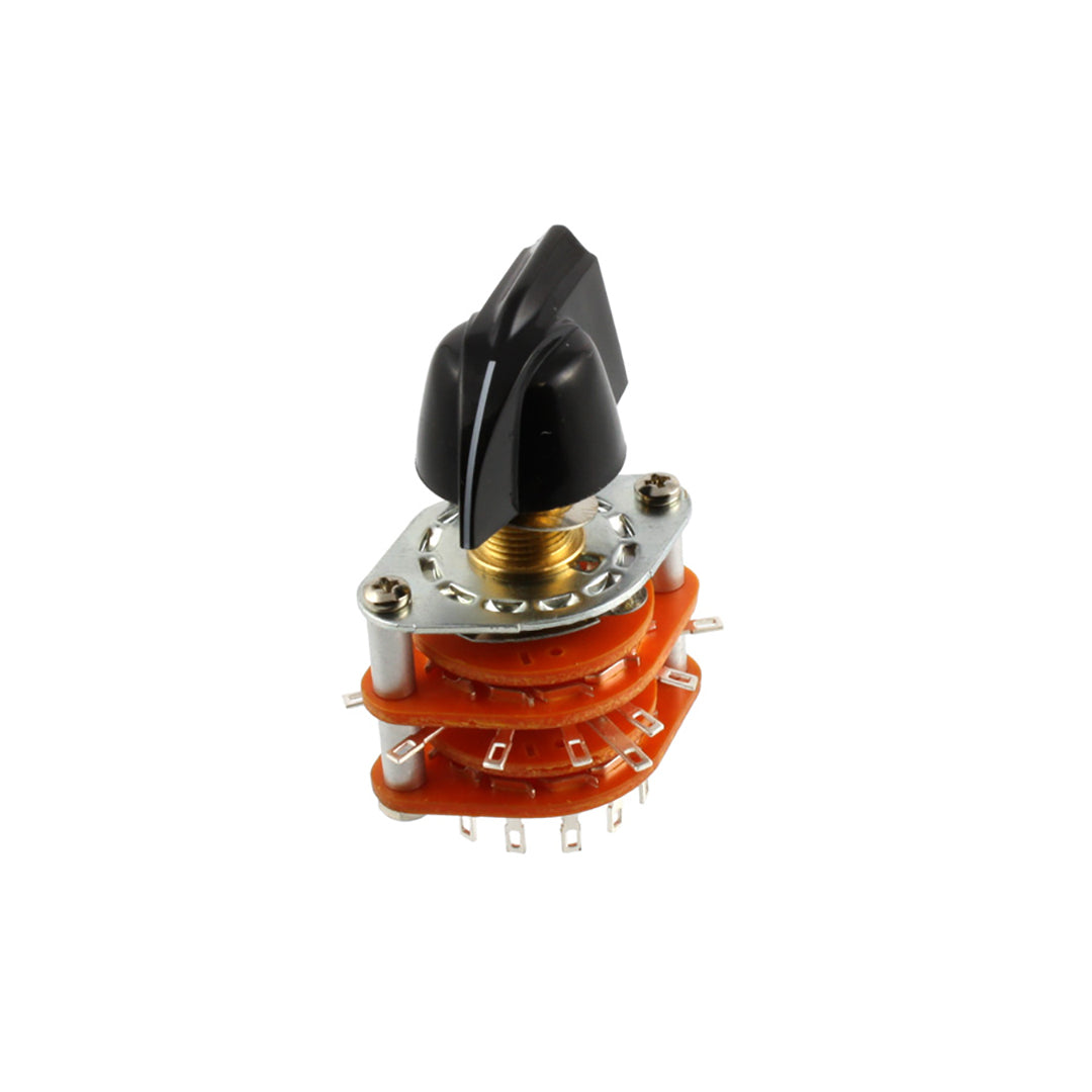 6-Position, 4-Pole Rotary Switch