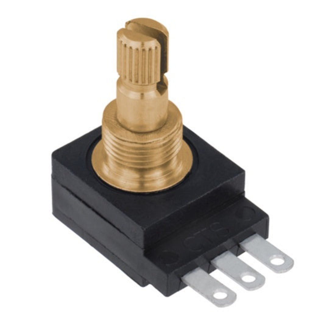 CTS Premium 250K Sealed Audio Pot, Split Shaft
