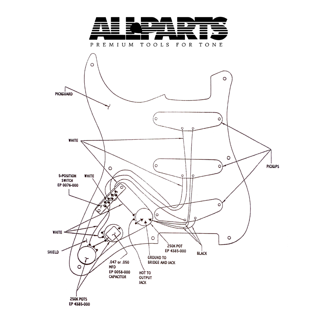 Wiring Kit for Stratocaster